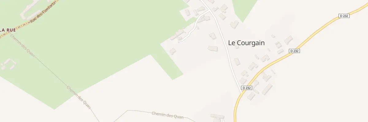 Plan du 277 Rue du Courgain à Wierre-Effroy