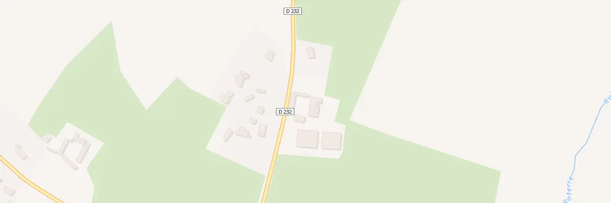 Plan du 230 Rue de Sainte Godeleine à Wierre-Effroy