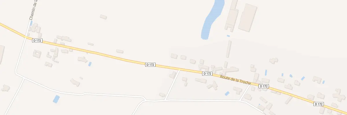 Plan du 68 Rte de la Troche à Grosrouvre