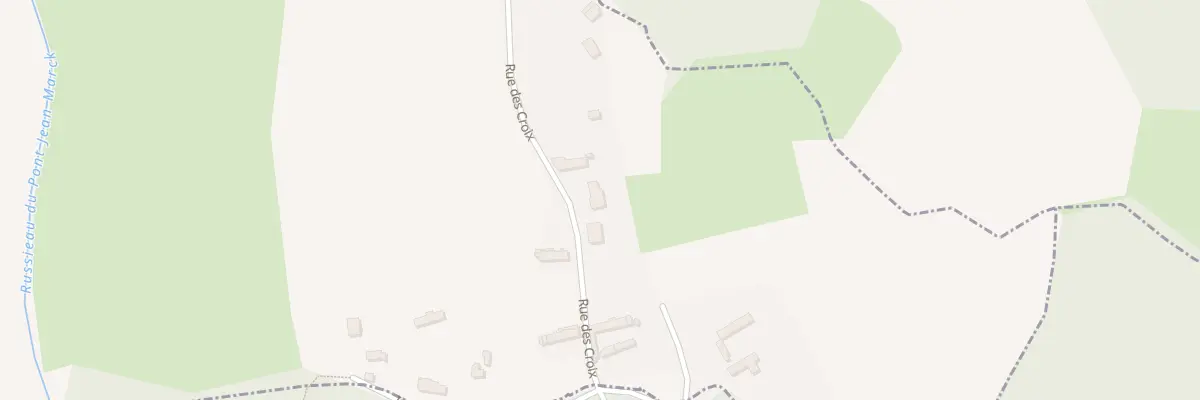 Plan du 661 Rue des Croix à Conteville-lès-Boulogne