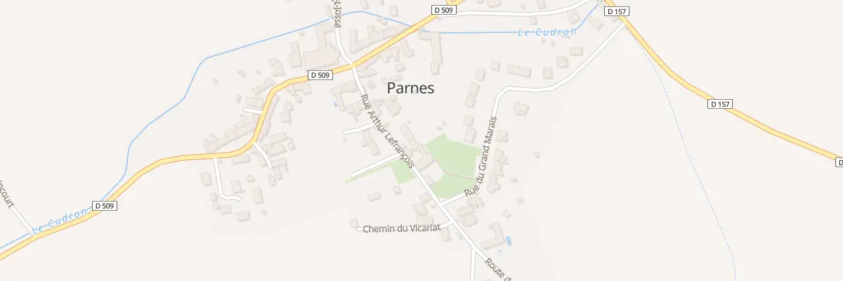 Plan du 15 Rue Arthur Lefrançois à Parnes