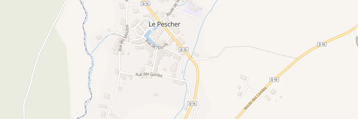 Plan du 30 Pl du Foirail au Pescher