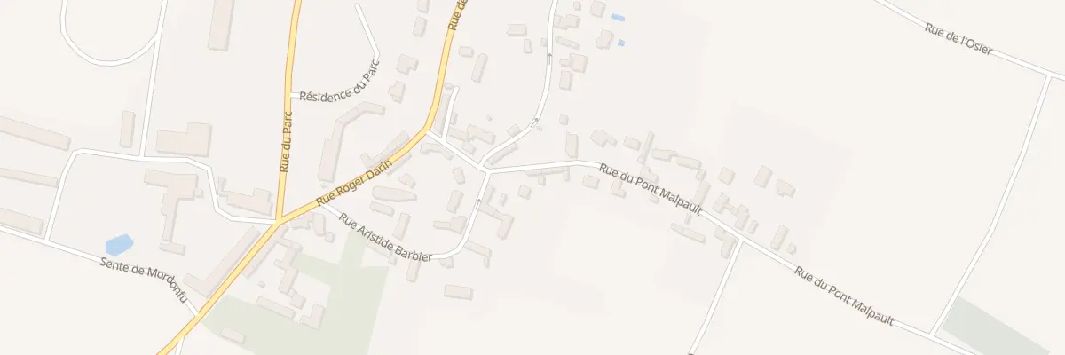Plan du 6 Rue du Pont Malpault à Flexanville