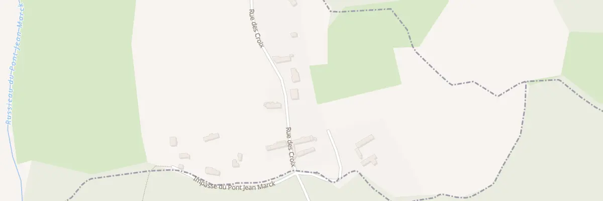 Plan du 677 Rue des Croix à Conteville-lès-Boulogne