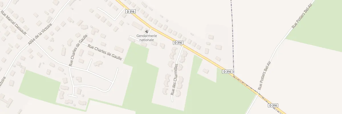 Plan du 8 Rue des Charmilles à Formerie