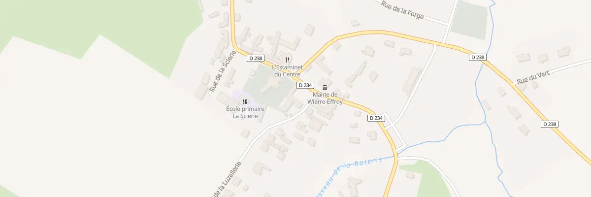 Plan du 3 Pl de Wierre Effroy à Wierre-Effroy