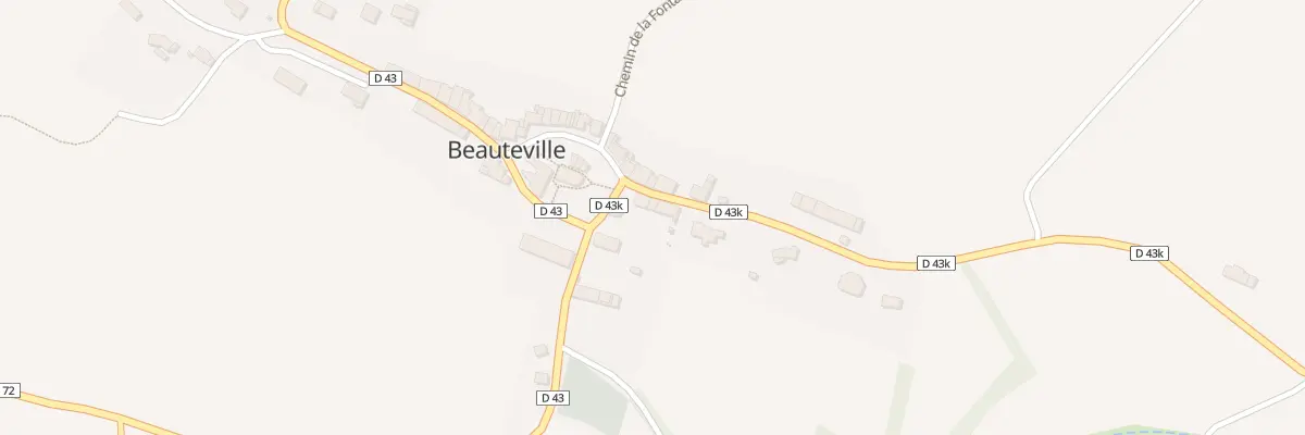 Plan du 43K Le Village à Beauteville