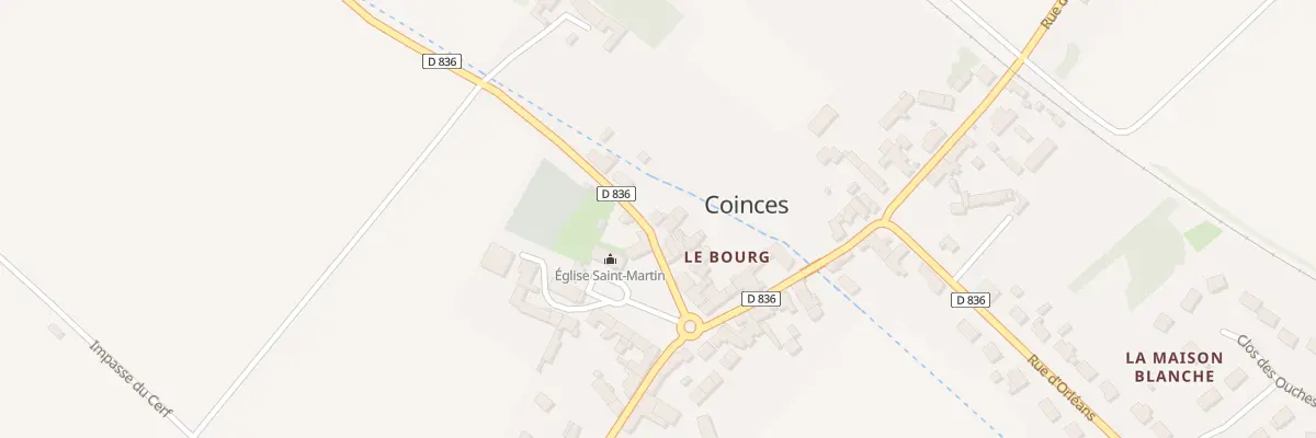 Plan du 6 Rue de Patay à Coinces