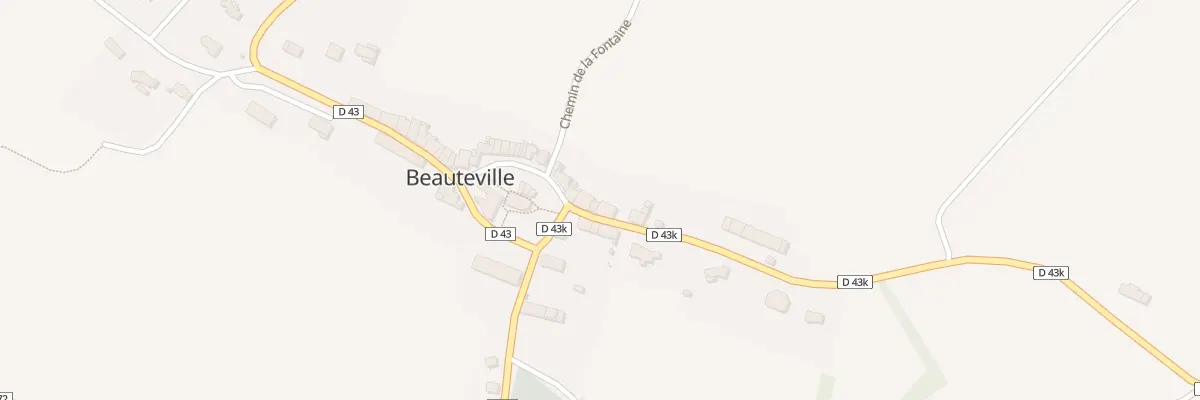 Plan du 24 Le Village à Beauteville