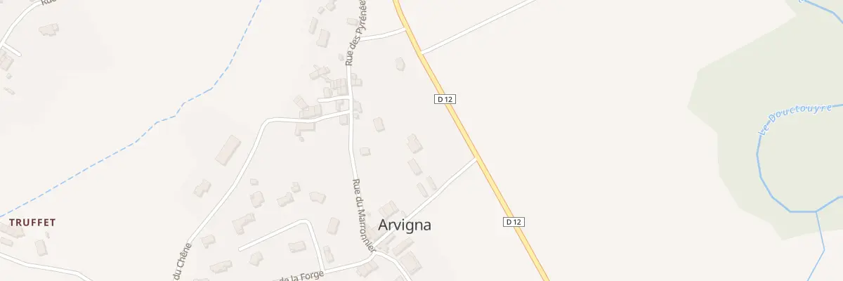 Plan du 5020F Languit à Arvigna