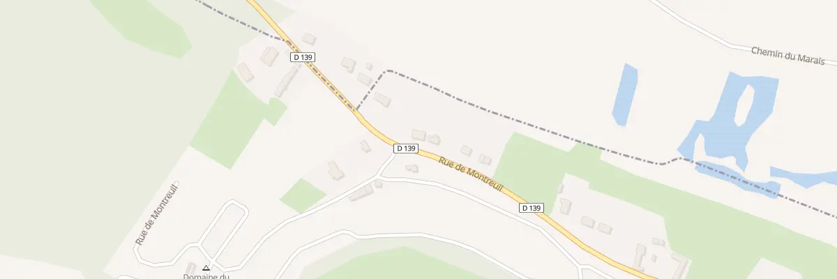 Plan du 1081 Rue de Montreuil à La Calotterie