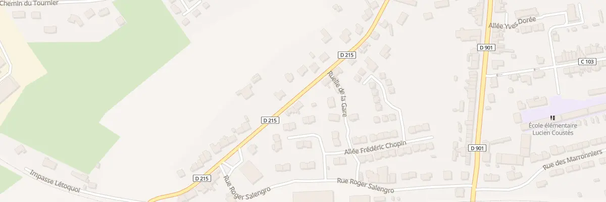 Plan du 379 Rue de Neufchatel à Samer