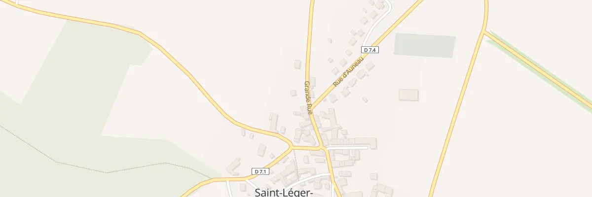 Plan du 23 Grande Rue à Saint-Léger-des-Aubées