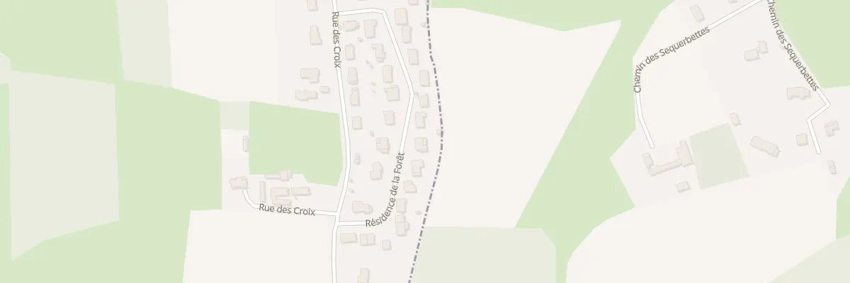 Plan du 14 Res la Fôret à Conteville-lès-Boulogne