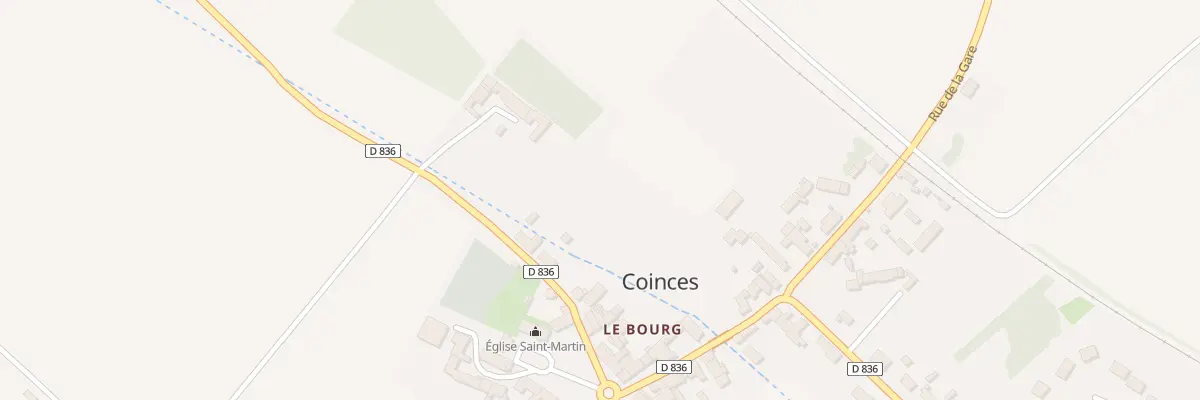 Plan du 8 Rue de Patay à Coinces