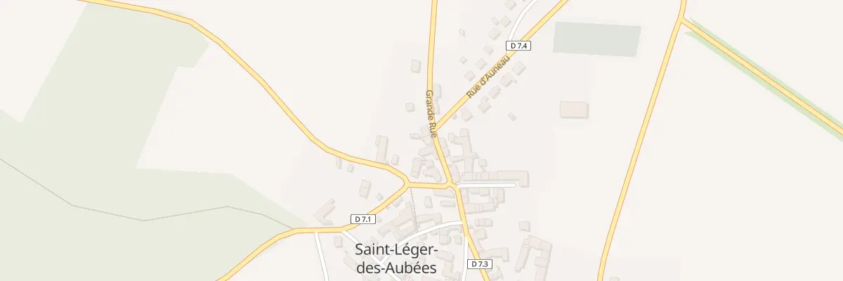 Plan du 19 Grande Rue à Saint-Léger-des-Aubées