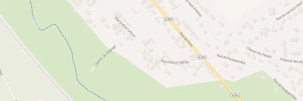 Plan du 23B Rue Dufour Lebrun à Talmontiers