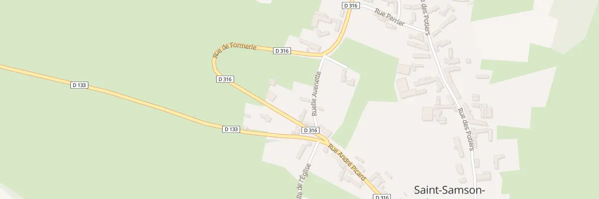 Plan du 6 Rue de Formerie à Saint-Samson-la-Poterie