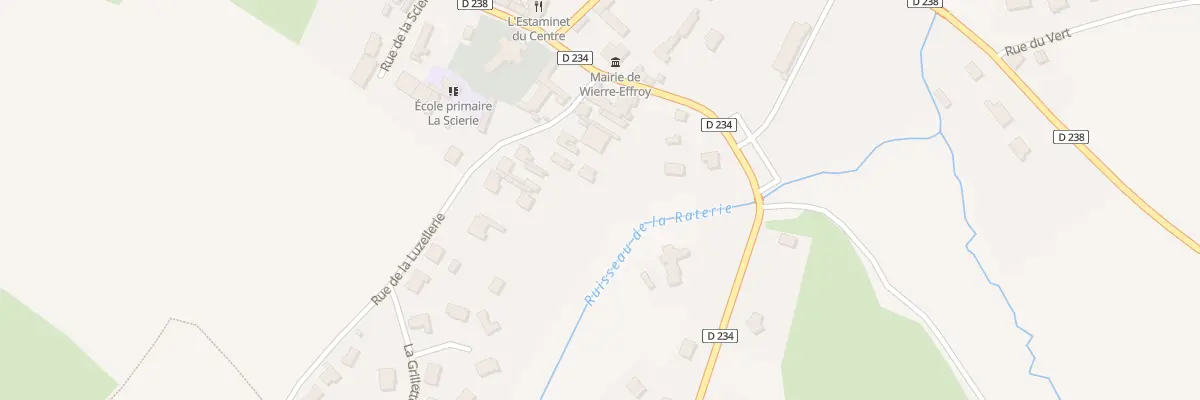 Plan du 81 Rue de la Luzellerie à Wierre-Effroy