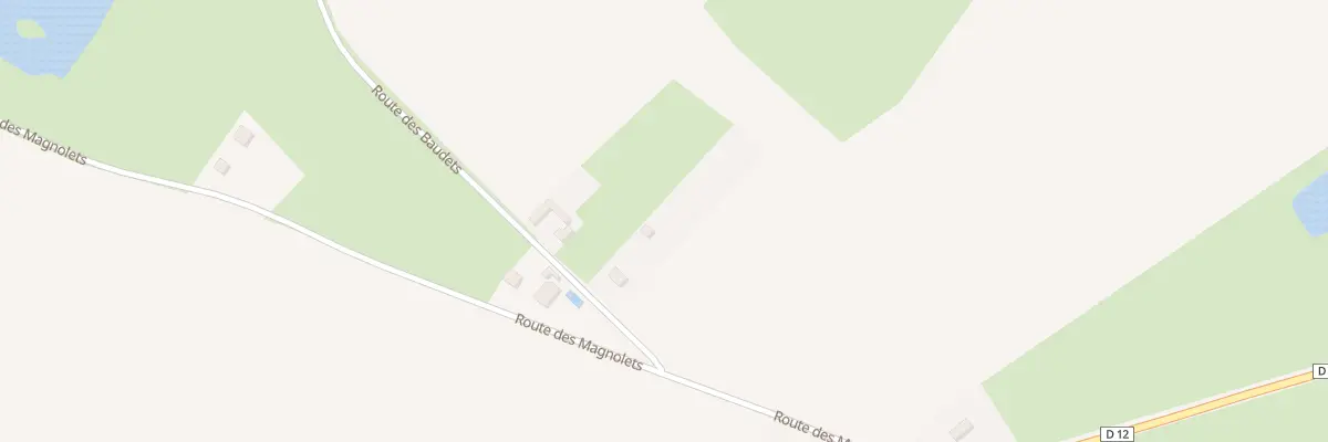 Plan du 2 Rte des Baudets à Buxières-d’Aillac
