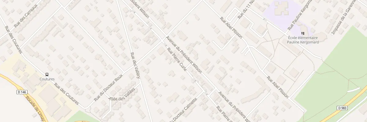 Plan du 58 Av du Pdt Wilson à Limay