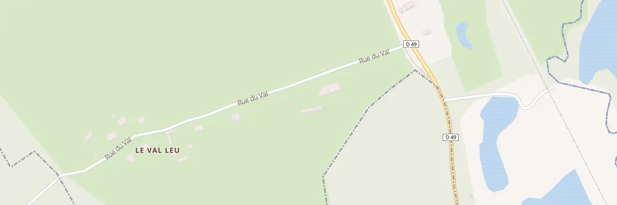 Plan du 5005 Le Val A Leu à Ellecourt