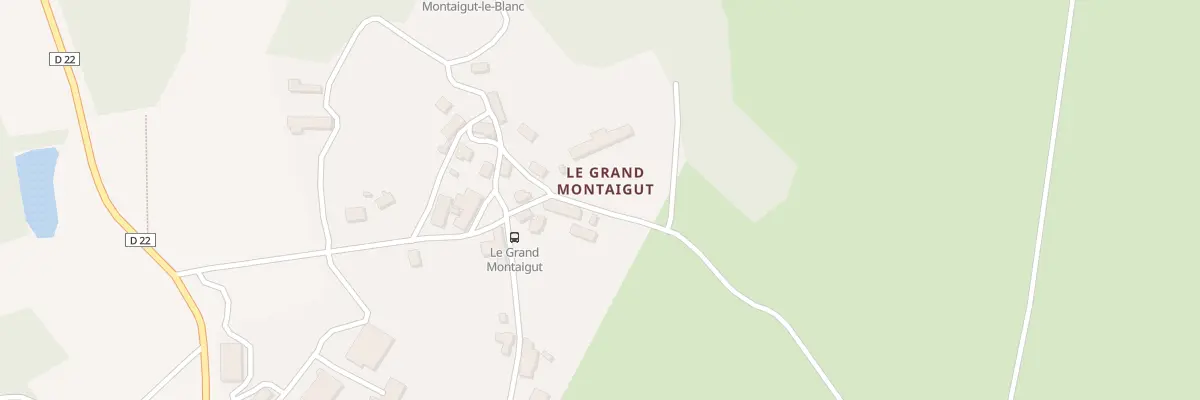 Plan du 6 Le Grand Montaigut à Montaigut-le-Blanc