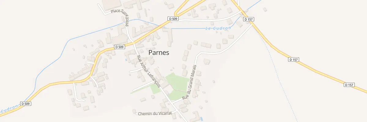 Plan du 9 Rue du Grand Marais à Parnes