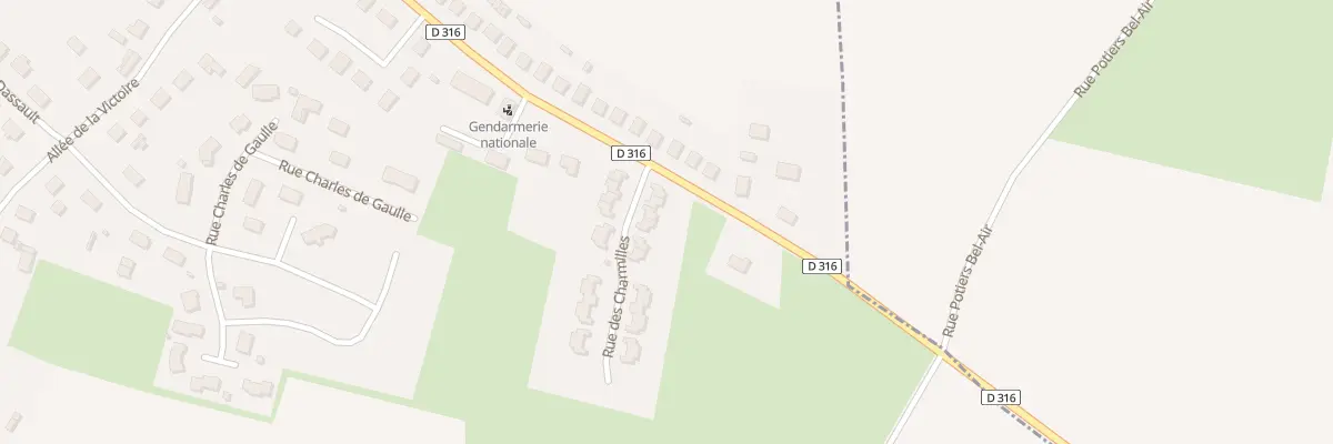 Plan du 5 Rue des Charmilles à Formerie