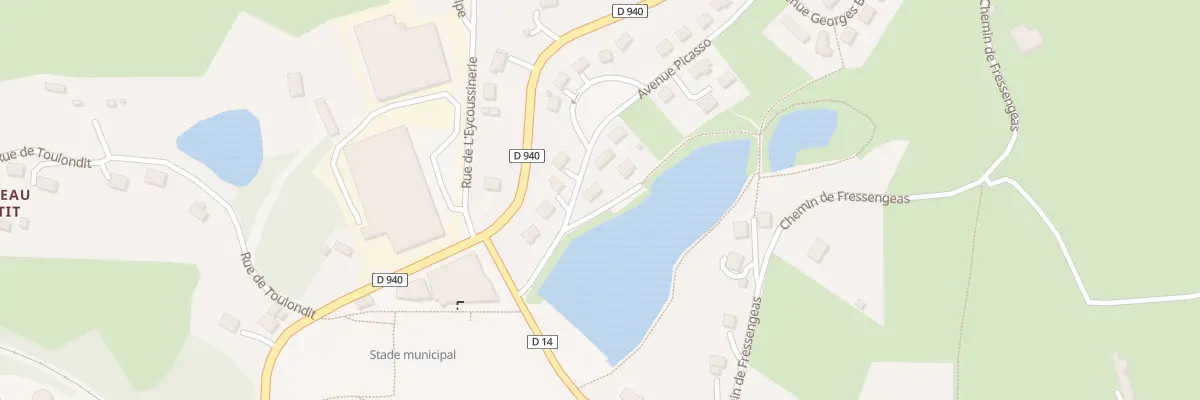 Plan du 1 Imp Henri Matisse à Eymoutiers