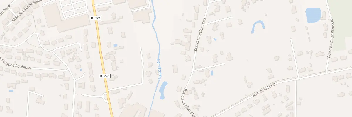 Plan du 12 Rue du Cordon Bleu à Romorantin-Lanthenay