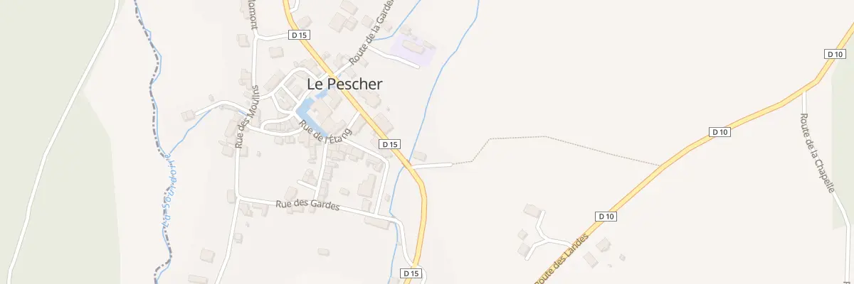 Plan du 5055 Le Bouyssou au Pescher