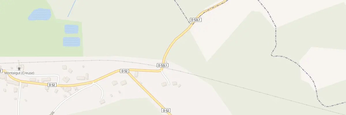 Plan du 69 Rte de St Silvain à Montaigut-le-Blanc