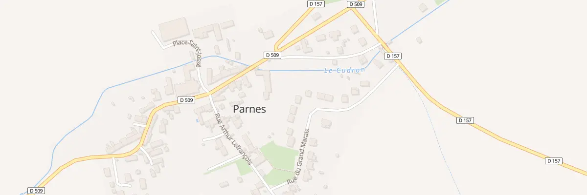 Plan du 15 Rue du Grand Marais à Parnes