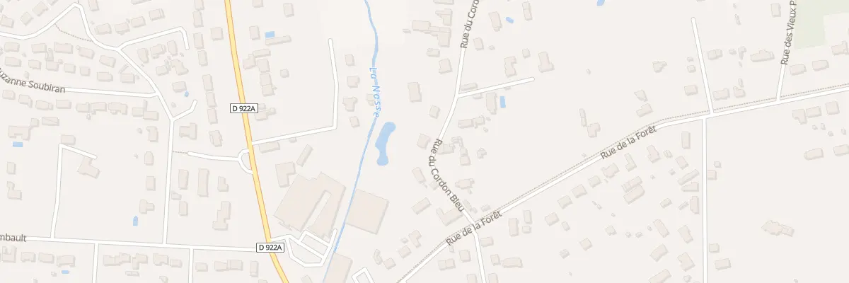 Plan du 8 Rue du Cordon Bleu à Romorantin-Lanthenay
