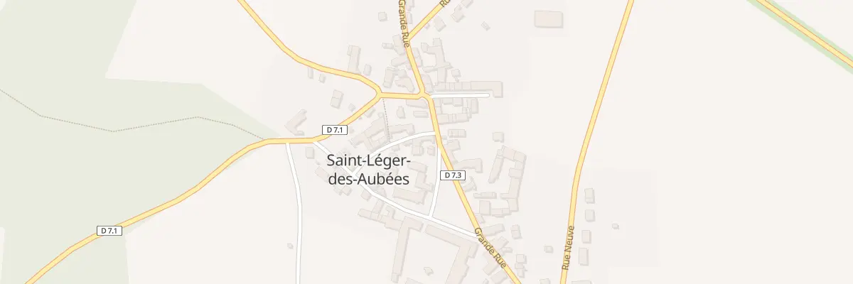 Plan du 11 Grande Rue à Saint-Léger-des-Aubées