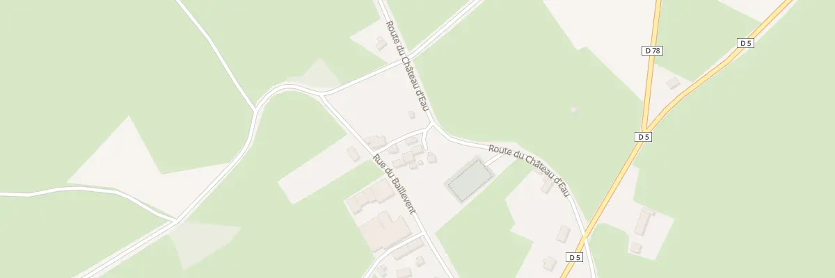 Plan du 5 Rte du Château d’Eau à Nouzerolles
