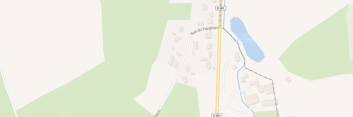 Plan du 1075 Rue du Panehem à Tingry