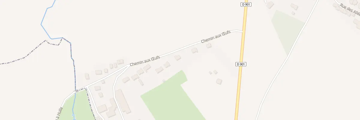 Plan du 133 Che aux Oeufs à Samer
