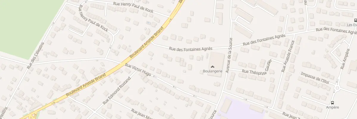 Plan du 8 Rue des Fontaines Agnès à Limay