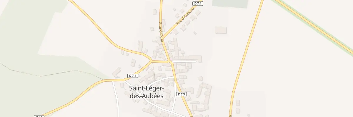 Plan du 44 Grande Rue à Saint-Léger-des-Aubées