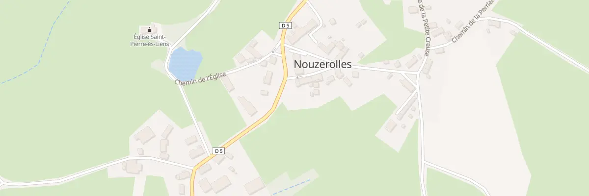 Plan du 9 Rue de la Chapelle à Nouzerolles