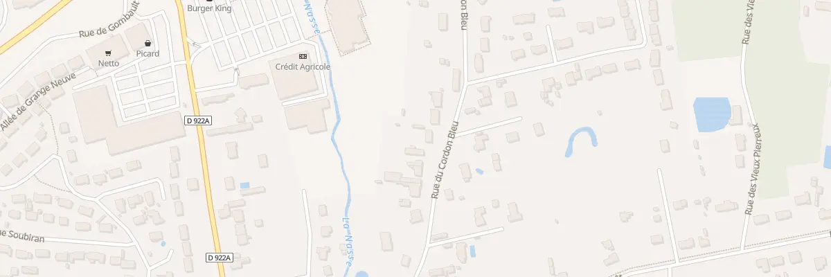 Plan du 20 Rue du Cordon Bleu à Romorantin-Lanthenay