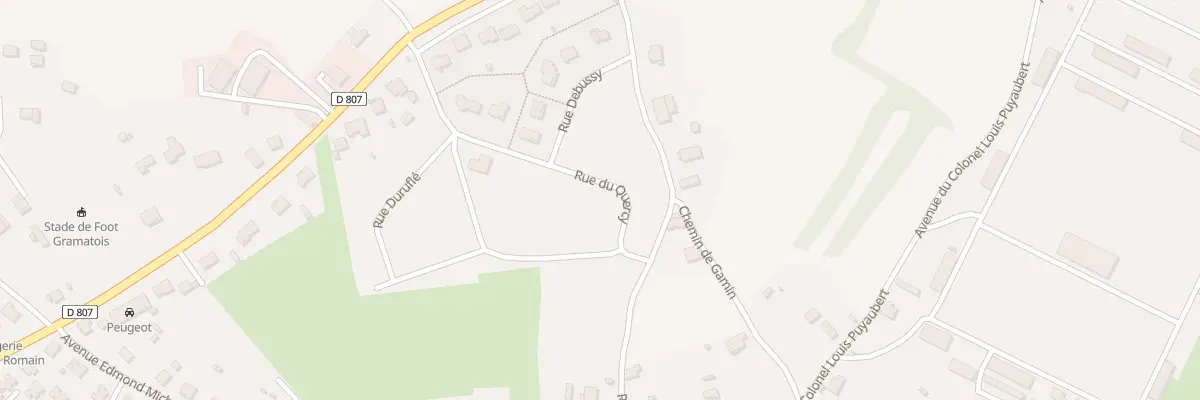 Plan du 93 Rue du Quercy à Gramat