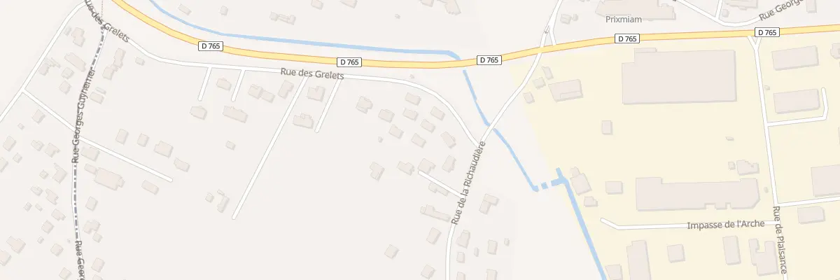 Plan du 6B Rue des Grelets à Romorantin-Lanthenay