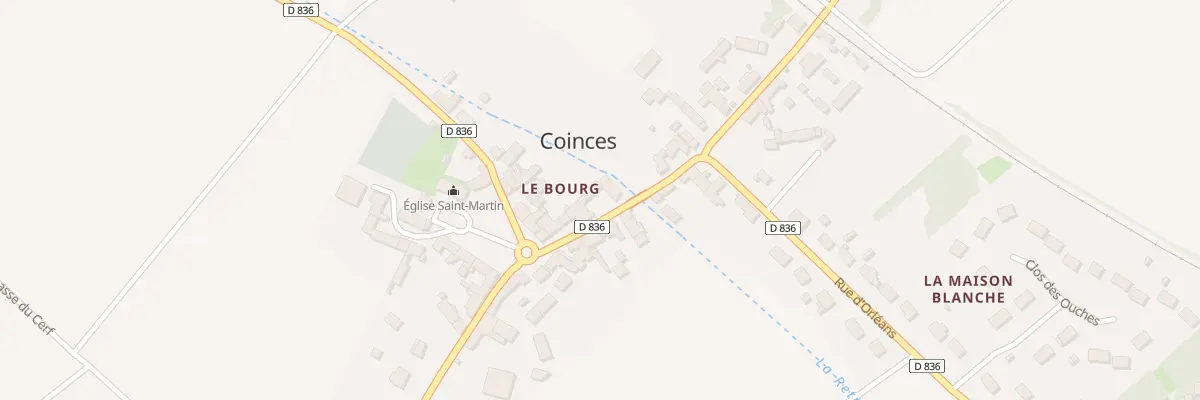 Plan du 5 Rue de la Retrêve à Coinces