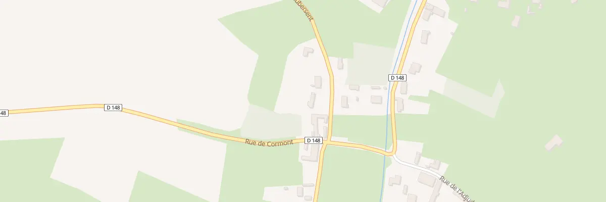 Plan du 5 Rue d’Hubersent à Cormont