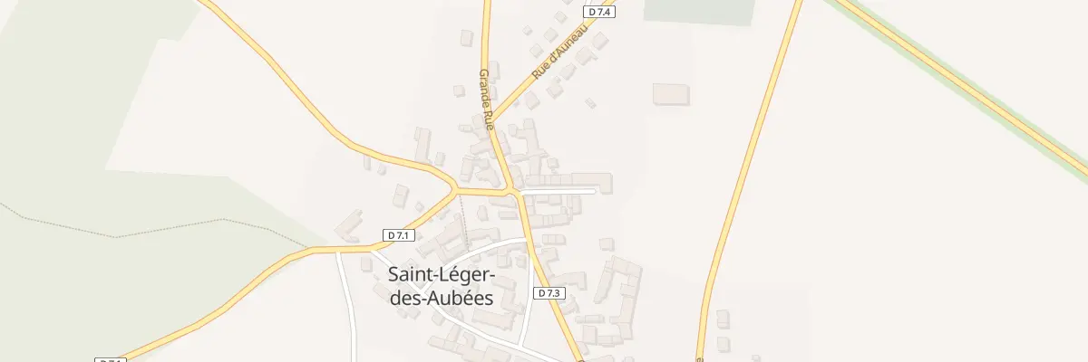 Plan du 42B Grande Rue à Saint-Léger-des-Aubées