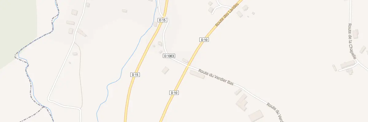 Plan du 143 Rte du Bouyssou au Pescher