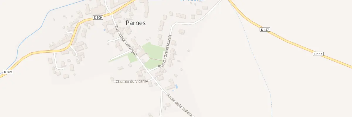 Plan du 6 Rue du Grand Marais à Parnes